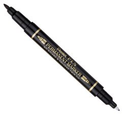 Pentel N75W-AE permanent marker Assorted Black 1 pc(s)
