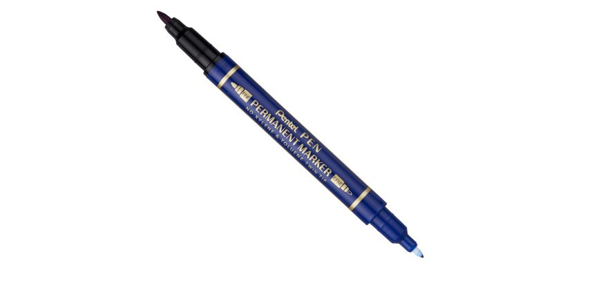 Pentel N75W-CE permanent marker Assorted Blue 1 pc(s)