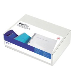 Dorsi WireBind per rilegatura - passo 3:1 - metallo - 34 anelli - 5 mm - bianco - GBC - scatola 100 pezzi