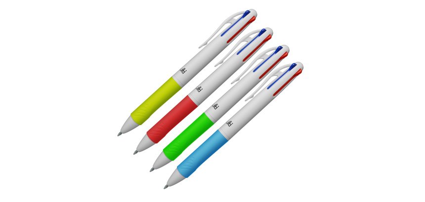 Penna a sfera 4 Multi - punta 1,00 mm - 4 colori - Osama