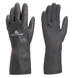 Guanti per protezione chimica Deltaplus VE509 in neoprene floccato