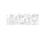 Rotolo creativo adesivo - tema fiabe - 30x400cm - info