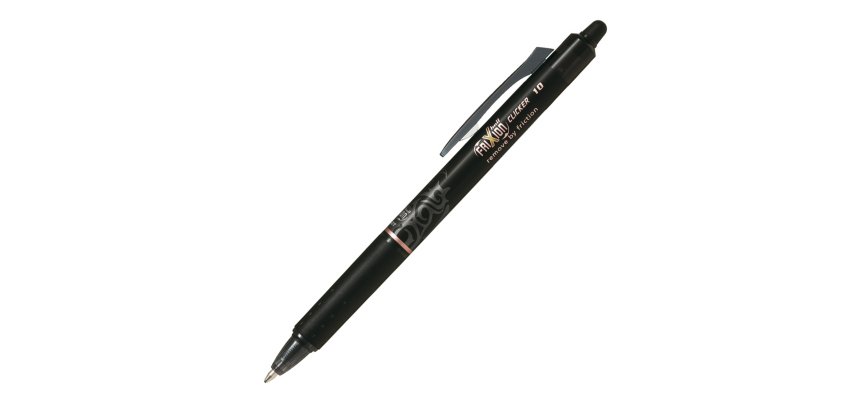 Penna a sfera a scatto cancellabile Frixionball - punta 1,0mm - nero - Pilot