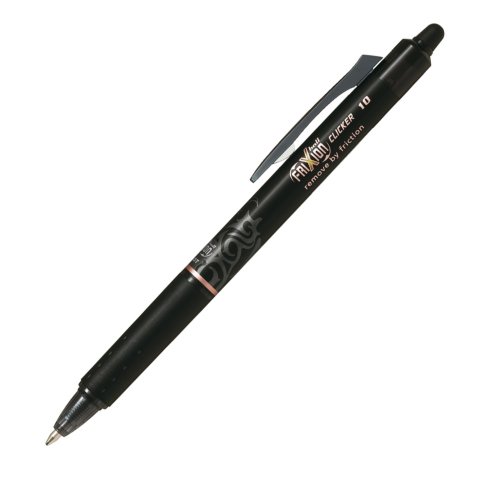 Penna a sfera a scatto cancellabile Frixionball - punta 1,0mm - nero - Pilot