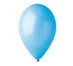 Palloncino - diametro 30 cm - lattice - celeste - Big Party - conf. 16 pezzi