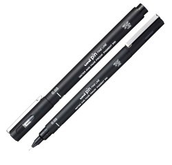 Pin fineliner  - punta 0,03mm - nero - Uni Mitsubishi