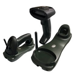 Lettore barcode LS 5300 - codici 1D - wireless - verde/nero - Titanium