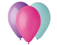 Palloncino - diametro 30 cm - lattice - colori assortiti - Big Party - conf. 16 pezzi