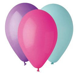 Palloncino - diametro 30 cm - lattice - colori assortiti - Big Party - conf. 16 pezzi