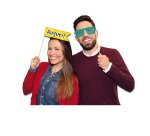Photo Booth Buon Compleanno - 8 elementi - Big Party