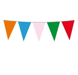 Festone bandiere - multicolor - 10mt - Big Party