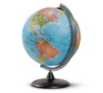 Globo geografico non Illuminato - diametro 30 cm - altezza 42 cm - Tecnodidattica