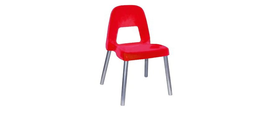 Sedia per bambini Piuma - H 31 cm - rosso - CWR