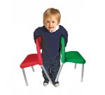 Sedia per bambini Piuma - H 31 cm - giallo - CWR