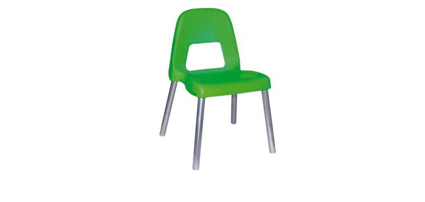 Sedia per bambini Piuma - H 31 cm - verde - CWR