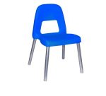 Sedia per bambini Piuma - H 31 cm - blu - CWR