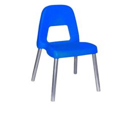 Sedia per bambini Piuma - H 31 cm - blu - CWR