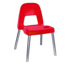Sedia per bambini Piuma - H 35 cm - rosso - CWR