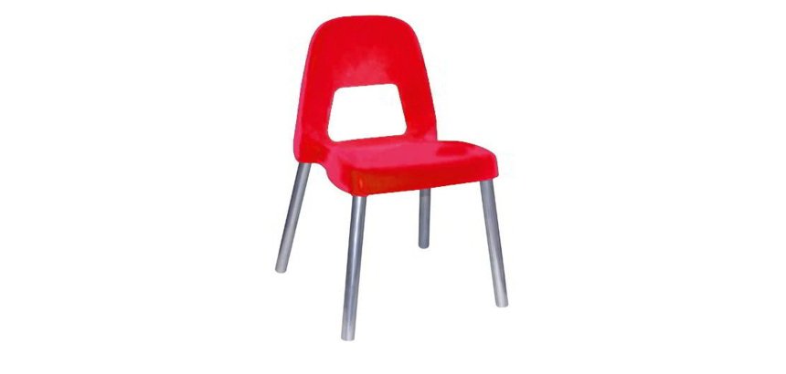 Sedia per bambini Piuma - H 35 cm - rosso - CWR
