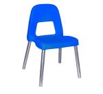 Sedia per bambini Piuma - H 35 cm - blu - CWR