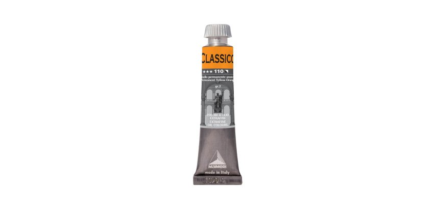Colore a olio - extrafine - 20 ml - giallo permanente arancio - Maimeri