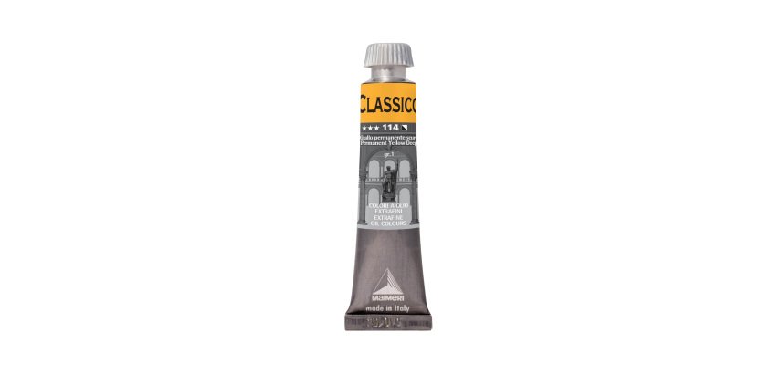 Colore a olio - extrafine - 20 ml - giallo permanente scuro - Maimeri