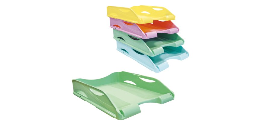 Portacorrispondenza Keep Colour Pastel - infrangibile - 23 x 32 cm - verde - Arda
