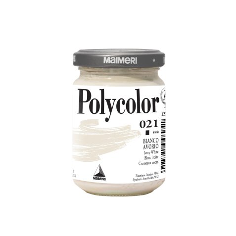 Colore vinilico Polycolor - 140 ml - bianco avorio - Maimeri