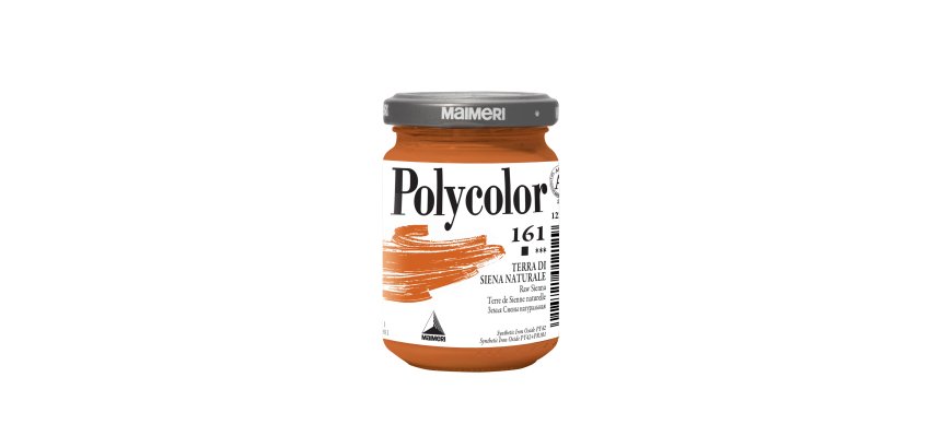 Colore vinilico Polycolor - 140 ml - terra di Siena naturale - Maimeri