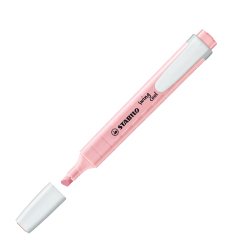 Evidenziatore Swing Cool pastel - punta a scalpello - tratto 1 - 4 mm - rosa antico 129 - Stabilo