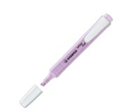 Evidenziatore Swing Cool pastel - punta a scalpello - tratto 1 - 4 mm - glicine 155 - Stabilo
