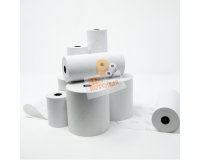 Rotolo per calcolatrici e stampanti - carta termica BPA free - 57 mm x 25 mt - diametro esterno 55 mm - 55 gr - anima 12 mm - Rotomar - blister 10 pezzi