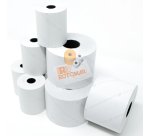 Rotolo per bilancia - carta termica BPA free - 57,5 mm x 30 mt - diametro esterno 50 mm -  55 gr - anima 12 mm - Rotomar - blister 10 pezzi