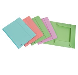 Favorit 400115580 folder Polypropylene (PP) Cream, Green, Pink, Purple, Turquoise A4