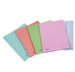 Portalistini Pastel - 40 buste - 22 x 30 cm - colori assortiti - Favorit