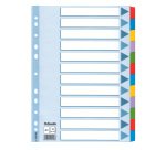 Intercalare Mylar -12 tasti colorati - A4 - Esselte