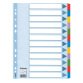 Intercalare Mylar -12 tasti colorati - A4 - Esselte