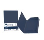 Cartellina 3 lembi Luce - 200 gr - A4 - cartoncino bristol - blu cobalto - Favini - conf. 25 pezzi