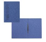 Cartellina semplice con pressino- 265 gr - A4 - cartone pressato - blu - Pagna
