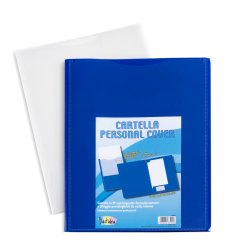 Cartella in PP Personal Cover - blu - 24 x 32 cm - conf. 5 pezzi