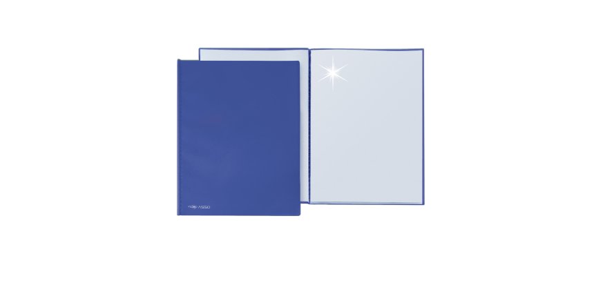 Portalistini Asso - 22x30cm - 50 buste - blu - Sei Rota