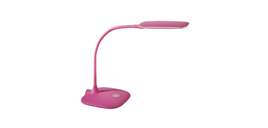 Lampada da tavolo Candy - a led - 16 x 16 x 33 cm - rosa - Alco