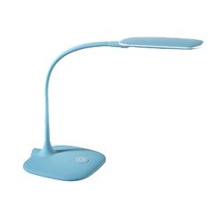 Lampada da tavolo Candy - a led - 16 x 16 x 33 cm - azzurro - Alco