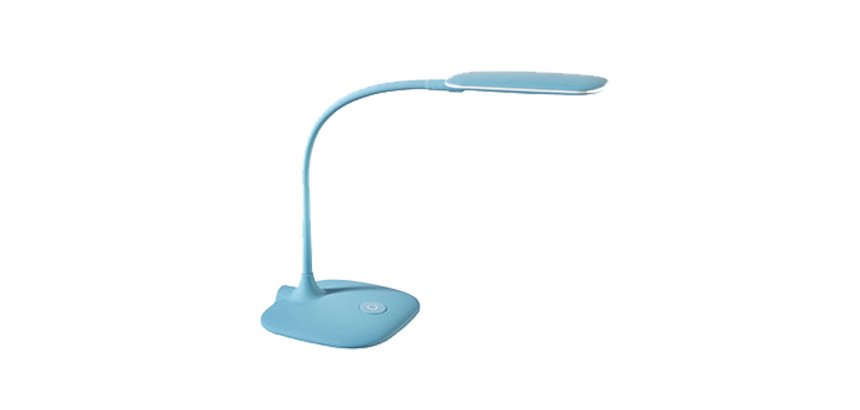 Lampada da tavolo Candy - a led - 16 x 16 x 33 cm - azzurro - Alco