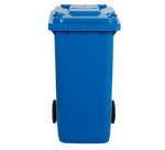 Bidone carrellato - 48x55x93 cm - 120 L - blu - Mobil Plastic