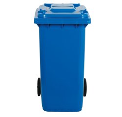 Bidone carrellato - 48x55x93 cm - 120 L - blu - Mobil Plastic