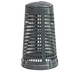 Trespolo portasacco - diametro 38 cm - altezza 85 cm - 110 L - grigio scuro - Mobil Plastic