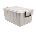 Contenitore Foodbox con coperchio - 58x38x26 cm - 40 L - PPL riciclabile - bianco - Mobil Plastic