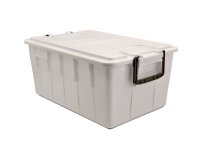 Contenitore Foodbox con coperchio - 58x38x26 cm - 40 L - PPL riciclabile - bianco - Mobil Plastic