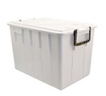 Contenitore Foodbox con coperchio - 58x38x38 cm - 60 L - PPL riciclabile - bianco - Mobil Plastic